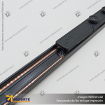 MG27 LUGANO - LAMPARA REJILLA CUERPO NEGRO 12W 540MM CALIDO 3000K 48V