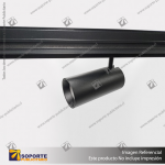 MONACO - FOCO TRACK LIGHT MAGNETICO CUERPO NEGRO 15W 48V 4000K