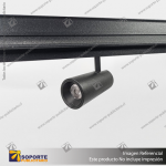 MONACO - FOCO TRACK LIGHT MAGNETICO CUERPO NEGRO 6W 48V 4000K