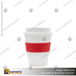 MUG EXPRESS CUP/BLANCO/ROJO