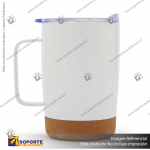 MUG STREET/BLANCO/A.INOX/HIER