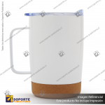 MUG STREET/BLANCO/A.INOX/HIER