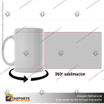 MUG - CANVAS SUBLIMATION/BLANCO/BLANCO