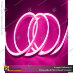 NEON FLEXIBLE 16X8 MM ROSADO 5 MTS