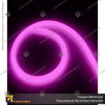 NEON FLEXIBLE DIAMETRO 14 MM ROSADO 5 MTS