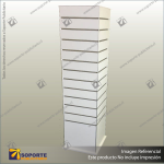 NEW: SLIMLINE 4-SIDED BOX TOWER DISPLAY UNIT