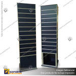 NEW: SLIMLINE 4-SIDED BOX TOWER DISPLAY UNIT