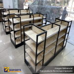 NEW – «GONDOLA CENTRAL H» M1- ALTURA 1200MM X 2.360MM