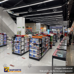 NEW – «GONDOLA CENTRAL H» M4- ALTURA 1200MM X 2.360MM