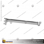 NOVA SOPORTE BARRA OVAL 30 CM CROMADO
