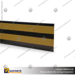 PACK 100 FLEJERAS PLANA FONDO GRIS