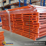 PALLET METALICO APILABLE (MAX. 4 NIVELES) PARA RACK BASE PERIMETRAL 100*120*140 CMS
