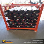 PALLET METALICO APILABLE (MAX. 4 NIVELES) PARA RACK BASE PERIMETRAL 100*120*140 CMS