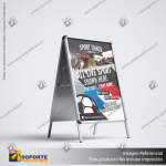 PALOMA DOBLE MARCO CLIP ALUMINIO 65.5*116 CMS