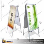 PALOMA DOBLE MARCO CLIP ALUMINIO FORMATO A2 (42*59.4 CMS)