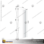 PANEL ARANA 1 CUERPO C/ VELCRO