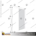 PANEL ARANA 2 CUERPOS