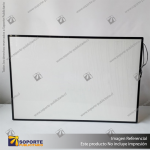 PANEL MENU SLIM BOX COLGANTE CON BRAZO TELESCOPICO (400X600) COLOR NEGRO
