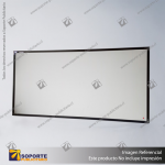 PANEL MENU SLIM BOX COLGANTE CON BRAZO TELESCOPICO (600X1200) COLOR NEGRO