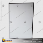 PANEL MENU SLIM BOX COLGANTE CON BRAZO TELESCOPICO (600X900) COLOR NEGRO