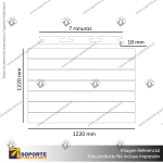 PANEL RANURADO 150 MM