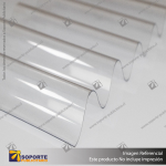 PC CORRUGADO ONDULADO CLEAR 0,7 810 X 2500