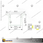 PERFIL PARA CINTA LED ALP 003