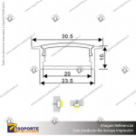 PERFIL PARA CINTA LED ALP 013
