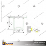 PERFIL PARA CINTA LED ALP 031