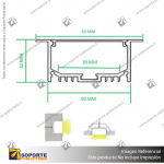 PERFIL PARA CINTA LED ALP 045
