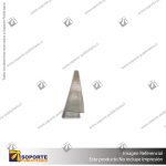 PERFIL U POLI 4/6MM -CRISTAL - 2.10 METROS