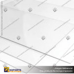PLANCHA DE ACRILICO TRANSPARENTE 2 MM 1220*2440 MM