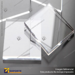 PLANCHA DE ACRILICO TRANSPARENTE 4 MM 1220*2440 MM