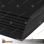 PLANCHA PS ESPUMADO / CARTON PLUMA / FOAMEX 5 MM 1.22*2.44 MTS COLOR NEGRO 160 GRAMOS