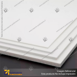 PLANCHA PVC ESPUMADO / SINTRA / TROVICEL 3 MM 1.22*2.44 MTS COLOR BLANCO 0.50 DENSIDAD (MEDIA) (C15)