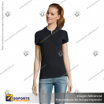 POLERA CON CUELLO PASSION/LARGE/AZUL COSMO