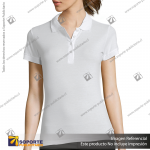 POLERA CON CUELLO PASSION/SMALL/BLANCO