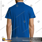 POLERA CON CUELLO SUMMER II/XX LARGE/AZULINO