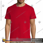 POLERA PIONEER HOMBRE/LARGE/ROJO
