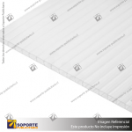 POLICARBONATO ALVEOLAR BLANCO 10 MM - 2.10 X 11.6 MT