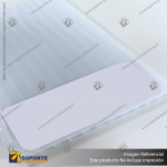 POLICARBONATO ALVEOLAR BLANCO 4 X 2100 X 5800