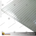 POLICARBONATO ALVEOLAR CLEAR 8 MM - 2.10 X 5.9 MT