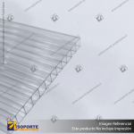 POLICARBONATO ALVEOLAR CRISTAL 10 X 2100 X 8700