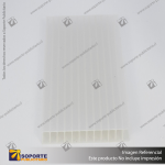POLICARBONATO ALVEOLAR REFLECTIVO PERLA 8 X 2100 X 5800 #OFERTAWEB