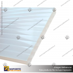 POLICARBONATO ALVEOLAR REFLECTIVO PERLA 8 X 2100 X 5800 #OFERTAWEB