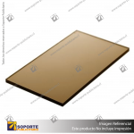 POLICARBONATO MACIZO BRONCE 4 X 2050 X 6000