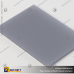 POLICARBONATO MACIZO GRIS METALICO CS 12 X 1910 X 1800