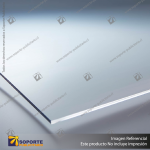 POLICARBONATO MONOLITICO CLEAR LEXAN MARGARD MR10 9.52 MM - 1.52 X 2.44 MT