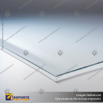 POLICARBONATO MONOLITICO CLEAR PALSUNUV 8 MM - 2.05 X 3.05 MT
