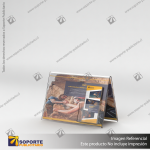 PORTA FOLLETO EN PORTA GRAFICA ACRILICO A4 (21*29.7 CMS) FORMATO A HORIZONTAL 2 MM